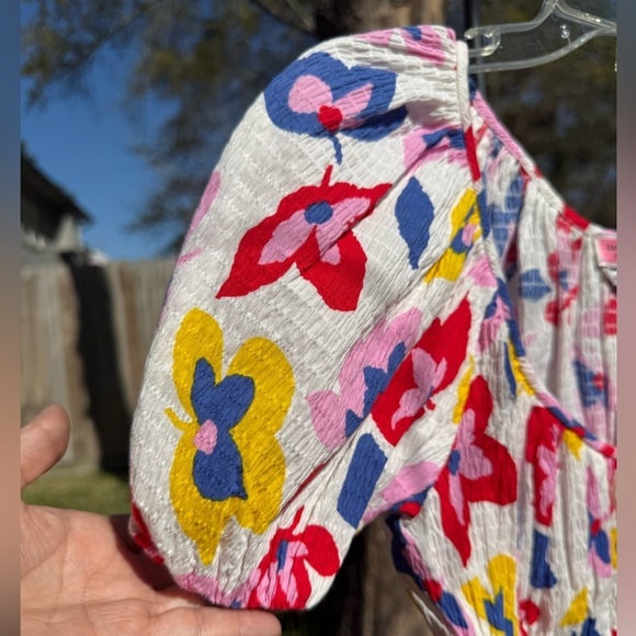 NWT ▶️ Kate Spade ◀️ Summer Flowers Riviera Print Top XS - Picture 15 of 15